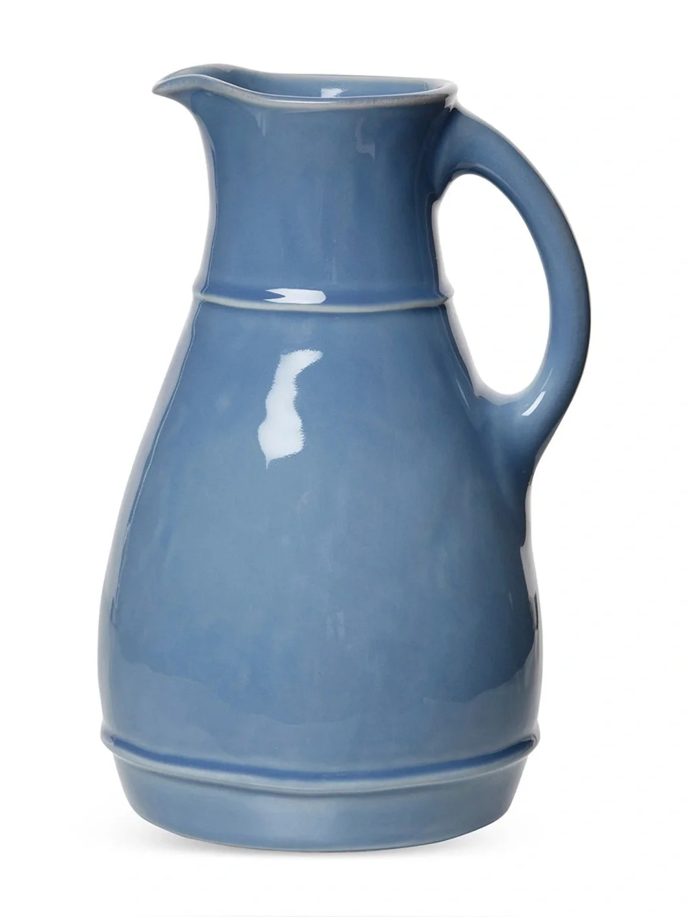 JULISKA PURO CERAMIC PITCHER CHAMBRAY BLUE 2.6 Qt. NEW